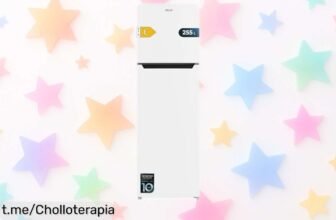 Refrigerador Cecotec con motor inverter y no frost, gran espacio y bajo ruido a precio rebajado ¡No dejes escapar este chollo para disfrutar de comiditas frescas siempre!