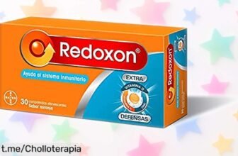 Refuerza tus defensas con Redoxon, la vitamina C efervescente que te hará sentir imparable; ¡aprovecha este super chollo y cuida tu salud hoy mismo!