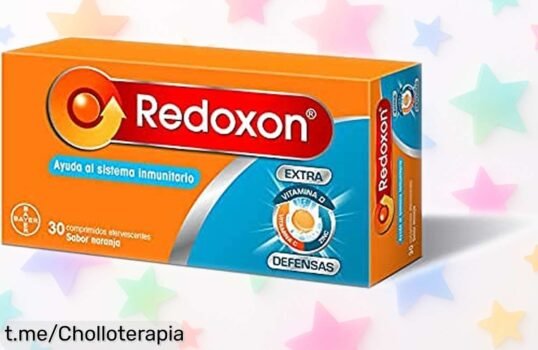 Refuerza tus defensas con Redoxon, la vitamina C efervescente que te hará sentir imparable; ¡aprovecha este super chollo y cuida tu salud hoy mismo!