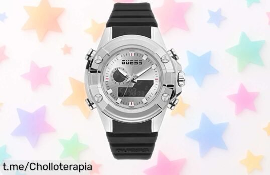 Reloj Guess analógico moderno a precio rebajado: lucirás increíble y siempre al día, pero date prisa, ¡solo quedan unas pocas unidades disponibles!