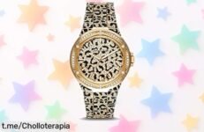 Reloj elegante Michael Kors para mujer con cristal mineral: ¡caída de precio que no puedes dejar escapar y resalta tu estilo en cada aventura!