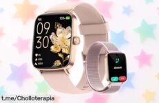 Reloj inteligente Fitpolo para mujer con 110 modos deportivos, ¡super chollo de salud que no te puedes perder! Tómalo ahora y mejora tu bienestar antes que se agote.