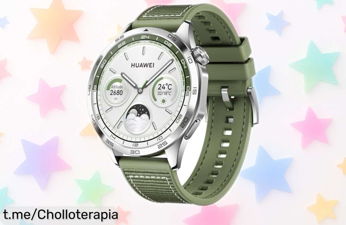 Reloj inteligente Huawei Watch GT 4, controla tu salud durante 2 semanas con GPS preciso y aprovecha esta oferta rebajada, ¡no dejes escapar este super chollo que vuela!