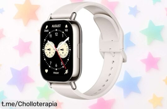 Reloj inteligente Xiaomi con pantalla AMOLED gigante y llamadas Bluetooth para llevar tu salud al siguiente nivel ¡Aprovecha esta oferta única antes de que se agote!