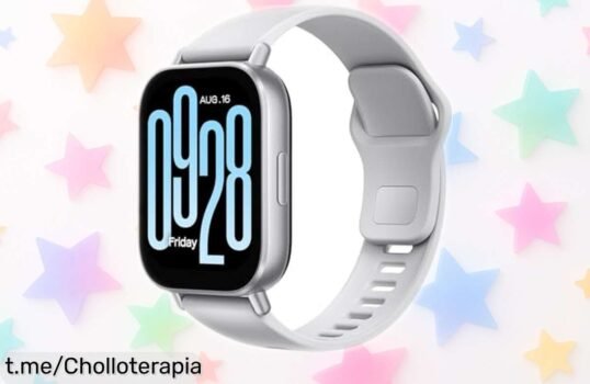 Reloj inteligente Xiaomi con pantalla gigante y resistencia al agua: ¡super chollo rebajado que te da libertad en tu muñeca, no lo dejes escapar!