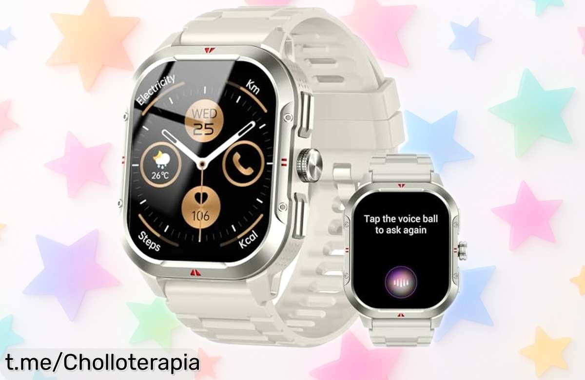 Reloj inteligente con GPS y Bluetooth para hombre, pantalla HD increíble: oferta imperdible que te hará brillar en cada momento, ¡aprovéchalo antes de que desaparezca!