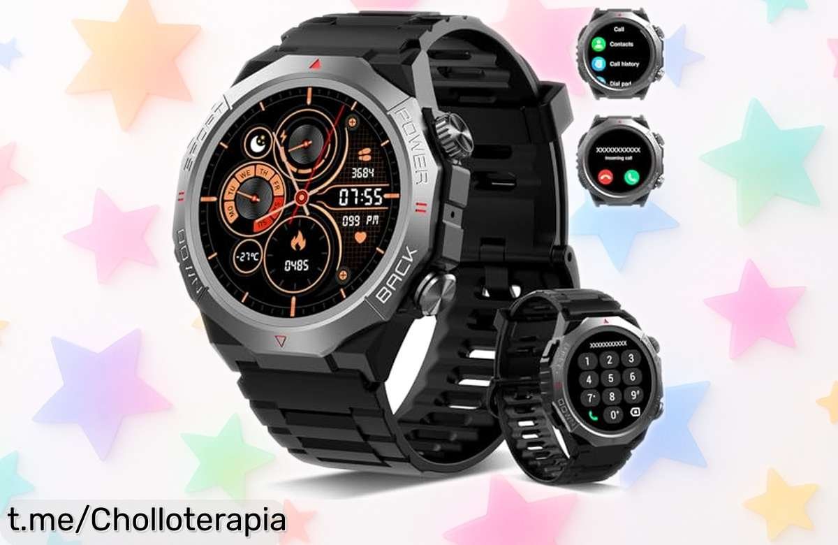 Reloj inteligente con llamadas claras y 110+ modos deportivos, ahora a un precio loco que no podrás resistir. ¡Conéctate y mantente activo antes de que se acabe!