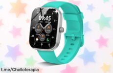 Reloj inteligente con llamadas y notificaciones directas para que disfrutes del deporte, a precio rebajado: ¡no dejes pasar esta oportunidad y controla todo en tu muñeca!