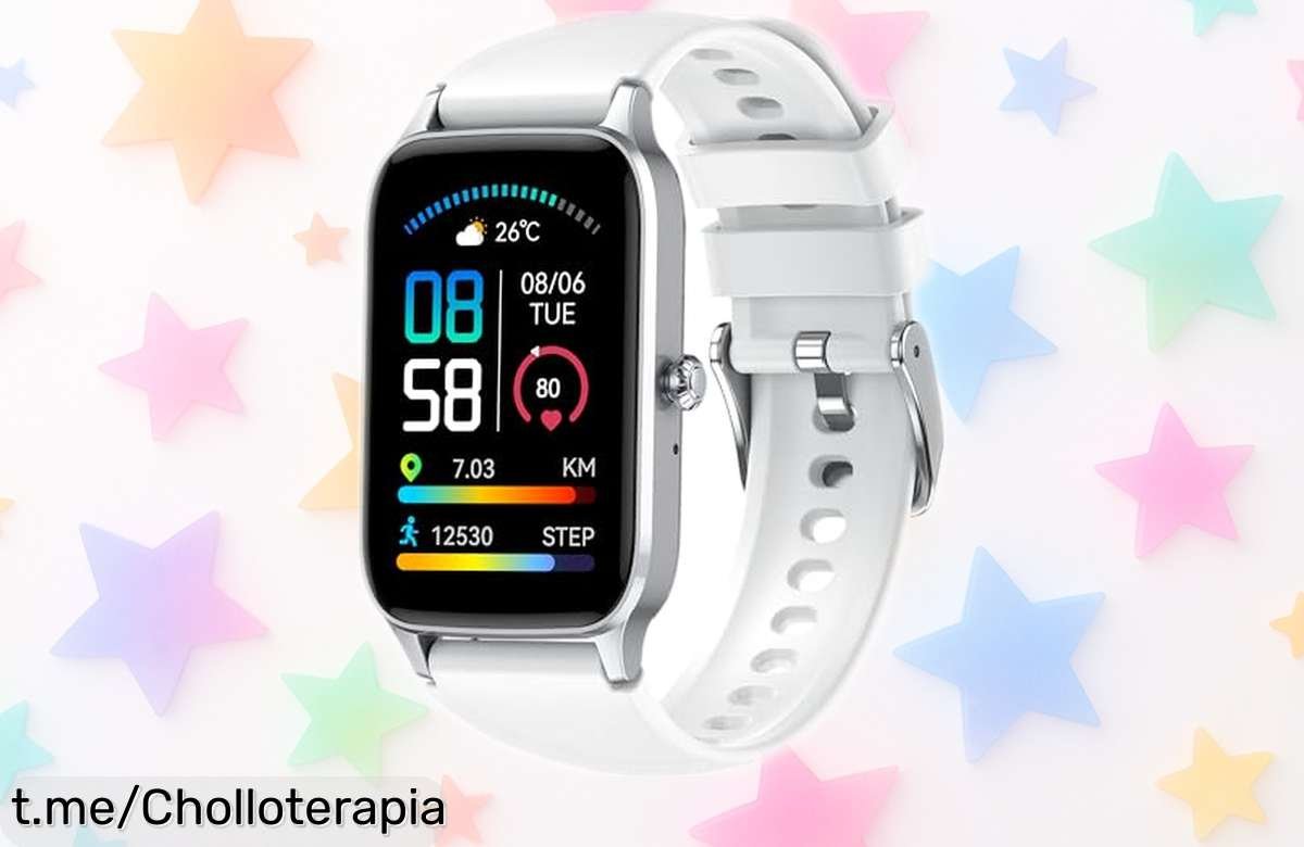 Reloj inteligente para hombre y mujer con 110 modos deportivos, llamadas Bluetooth y resistencia IP68 a un precio rebajado, ¡no dejes escapar este super chollo y mejora tu día ya!