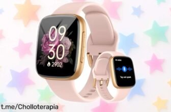 Reloj inteligente para mujer con pantalla AMOLED y monitor de salud, ¡deja pasar esta oportunidad es un super chollo que no se repetirá! ¡Actívate antes que desaparezca!