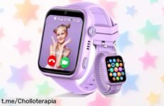 Reloj inteligente para niños con GPS y videollamadas de última generación, ahora en precio de ganga ¡No dejes escapar esta oportunidad única para cuidar su diversión!