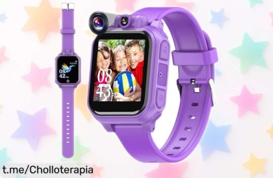 Reloj inteligente para niños con cámara y 14 juegos, ¡super chollo a precio rebajado que estimulará su creatividad! No te quedes sin el tuyo, la diversión está a un clic.