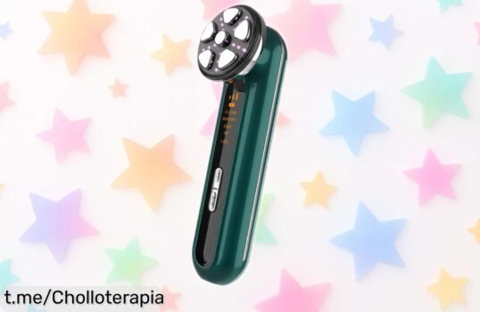 Revitaliza tu piel con la radiofrecuencia facial EMS y terapia LED a un precio brutal; ¡despierta esa luminosidad que todos notarán y no dejes pasar esta oferta exclusiva!