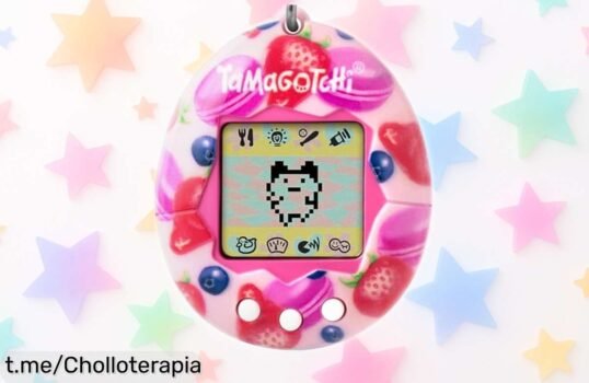 Revive la magia del Tamagotchi clásico de Bandai a un precio rebajado; diviértete cuidando tu mascota virtual, ¡no te quedes sin el tuyo, las unidades vuelan!