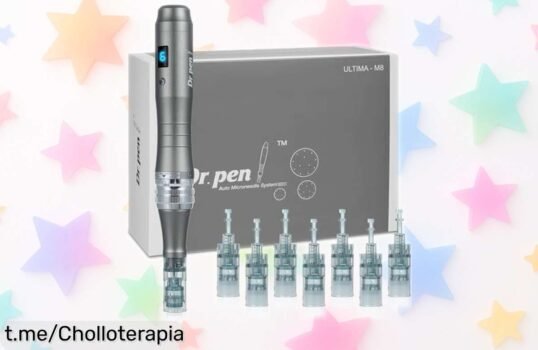 Revolucionario dermapen Dr.pen: mejorando arrugas y estimulando colágeno con un descuento brutal. ¡No dejes pasar esta oferta limitada para lucir una piel espectacular ya!