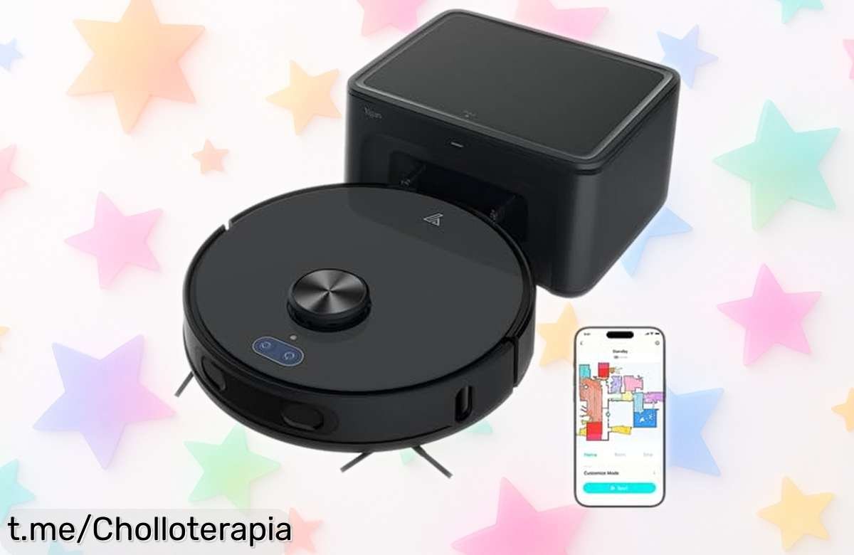 Robot aspirador y fregador con autovaciado: limpieza fácil a precio rebajado que no se repetirá. Disfruta de un hogar impecable sin esfuerzo, ¡aprovéchalo antes de que se agote!