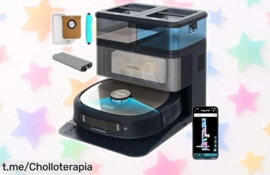 Robot aspirador y friegasuelos Cecotec con IA a precio rebajado, aprovecha este super chollo que te ahorrará tiempo y esfuerzo para disfrutar más de tu vida.