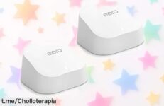 Router wifi de malla eero 6 en pack de 2, super cubre y veloz: ¡Oferta espectacular para conectar más de 75 dispositivos sin caídas! No te quedes sin el tuyo, actúa ya.