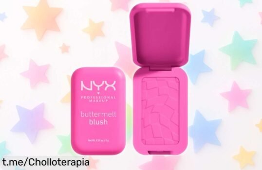 Rubor en polvo NYX profesional Buttermelt con color intenso a precio rebajado, ¡aprovéchalo ya y dale vida a tu sonrisa cada día!