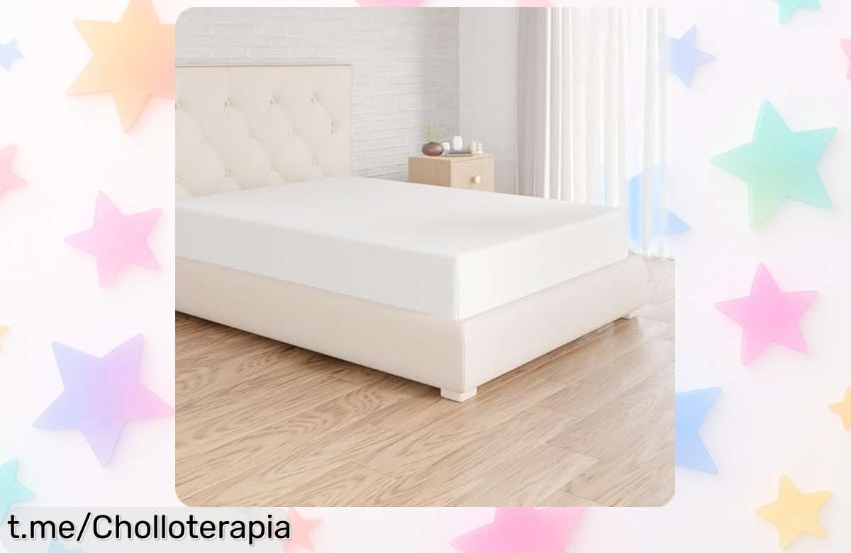 Sábana bajera ajustable Amazon Basics de microfibra resistente, el super chollo que hará lucir tu cama como nueva. ¡No pierdas esta ganga y disfruta cada noche!