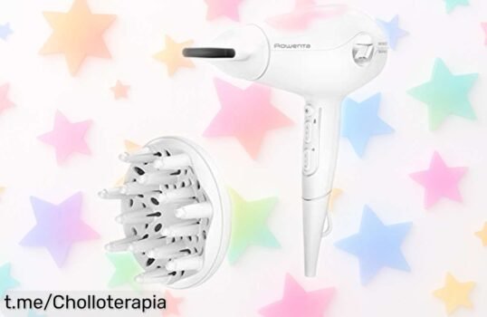 Secador potente Rowenta 2400 W: ¡Brillo y volumen en tu cabello al mejor precio rebajado, llévalo a casa ahora y deslumbra con un pelo de cine!