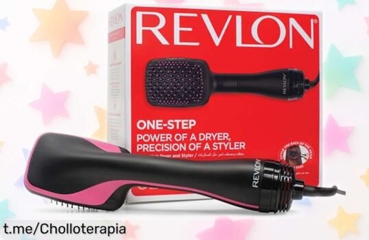 Secador y moldeador Revlon salon onestep a precio rebajado, ¡transforma tus peinados en momentos de pura magia! No te quedes sin el tuyo y siéntete espectacular.