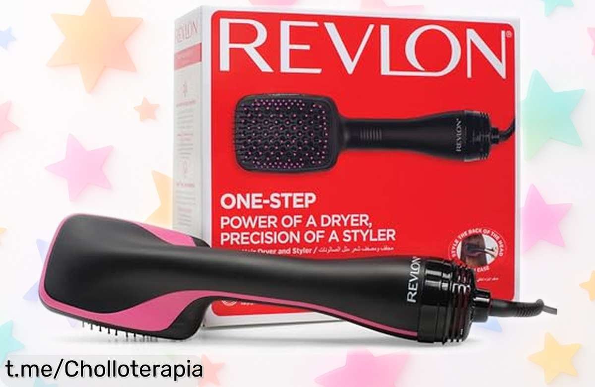 Secador y moldeador Revlon salon onestep a precio rebajado, ¡transforma tus peinados en momentos de pura magia! No te quedes sin el tuyo y siéntete espectacular.