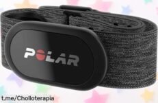 Sensor de frecuencia cardíaca Polar H10: oferta increíble con precio rebajado, precisión insuperable y resistencia al agua para que tu corazón entrene sin límites. ¡No te lo pierdas!