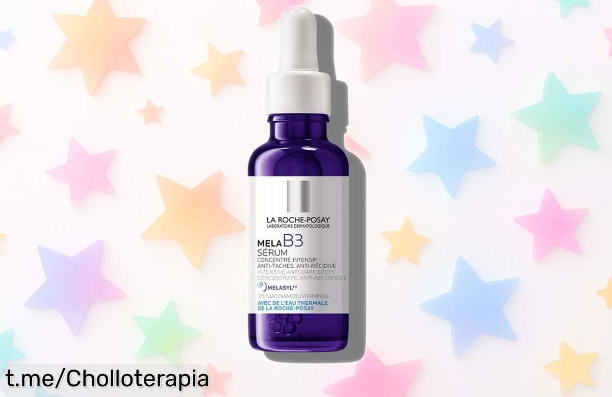 Sérum anti manchas La Roche-Posay con Melasyl™ y niacinamida a un precio loco, revitaliza tu piel y brilla como nunca. ¡No dejes pasar esta oferta exclusiva que vuela!