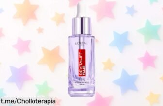 Sérum antiedad L’Oréal Paris con ácido hialurónico puro a precio rebajado, la piel firme y sin arrugas que siempre soñaste te espera: ¡aprovéchalo antes de que se acabe!