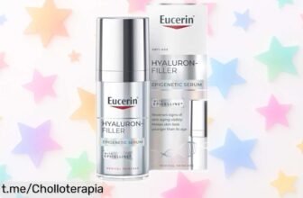 Sérum antiedad con ácido hialurónico para piel firme y radiante a precio rebajado, no dejes escapar este super chollo y luce juvenil en solo 4 semanas ¡Actúa ya!