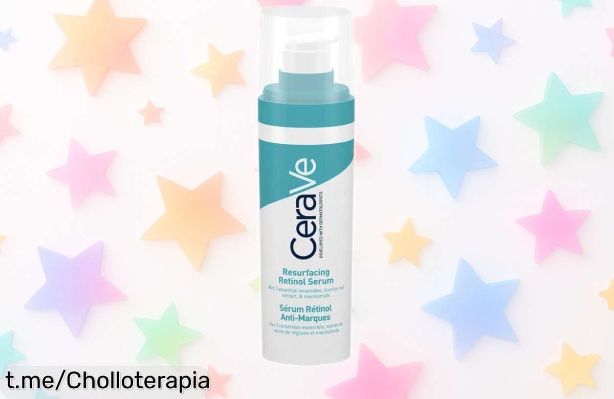 Serum de retinol Cerave que renueva tu piel suavemente: aprovecha este super chollo y luce más joven y radiante. ¡No te quedes sin el tuyo, que vuelan!