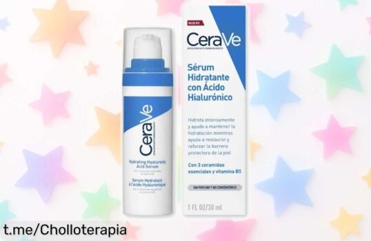 Sérum hidratante con ácido hialurónico de Cerave a precio rebajado, descubre el super chollo que hará brillar tu piel ¡Consíguelo antes de que se acabe y siente la frescura ahora!