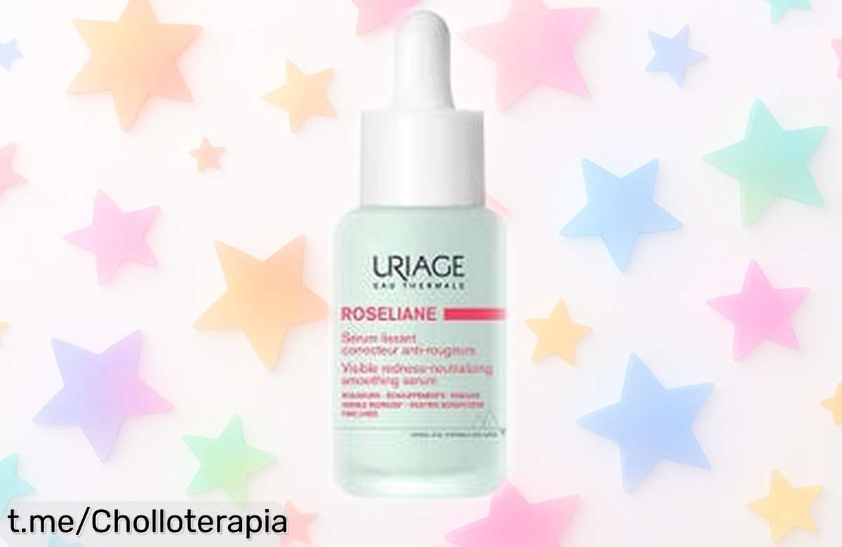 Sérum hidratante y antirojez Roseliane Uriage a precio locazo, solo por poco tiempo; ¡haz que tu piel brille y siéntete increíble ahora mismo!