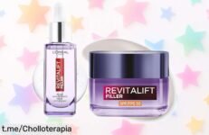 Sérum y crema antiedad L'Oréal Paris revitalift: ¡precio rebajado para una piel radiante que te hará sentir joven! Aprovecha este super chollo y mimar tu belleza cada día.
