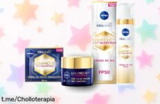 Set antimanchas NIVEA con crema día y noche rebajado, lucirás una piel radiante y joven gracias a este super chollo. ¡No dejes pasar esta oportunidad increíble!