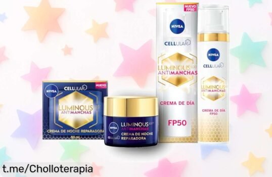 Set antimanchas NIVEA con crema día y noche rebajado, lucirás una piel radiante y joven gracias a este super chollo. ¡No dejes pasar esta oportunidad increíble!