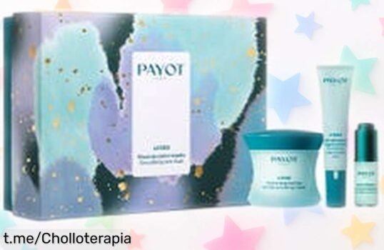 Set facial alisador de Payot para una piel suave y radiante, caída de precio limitada que te hará sentir más joven y feliz, ¡no pierdas este super chollo ahora mismo!