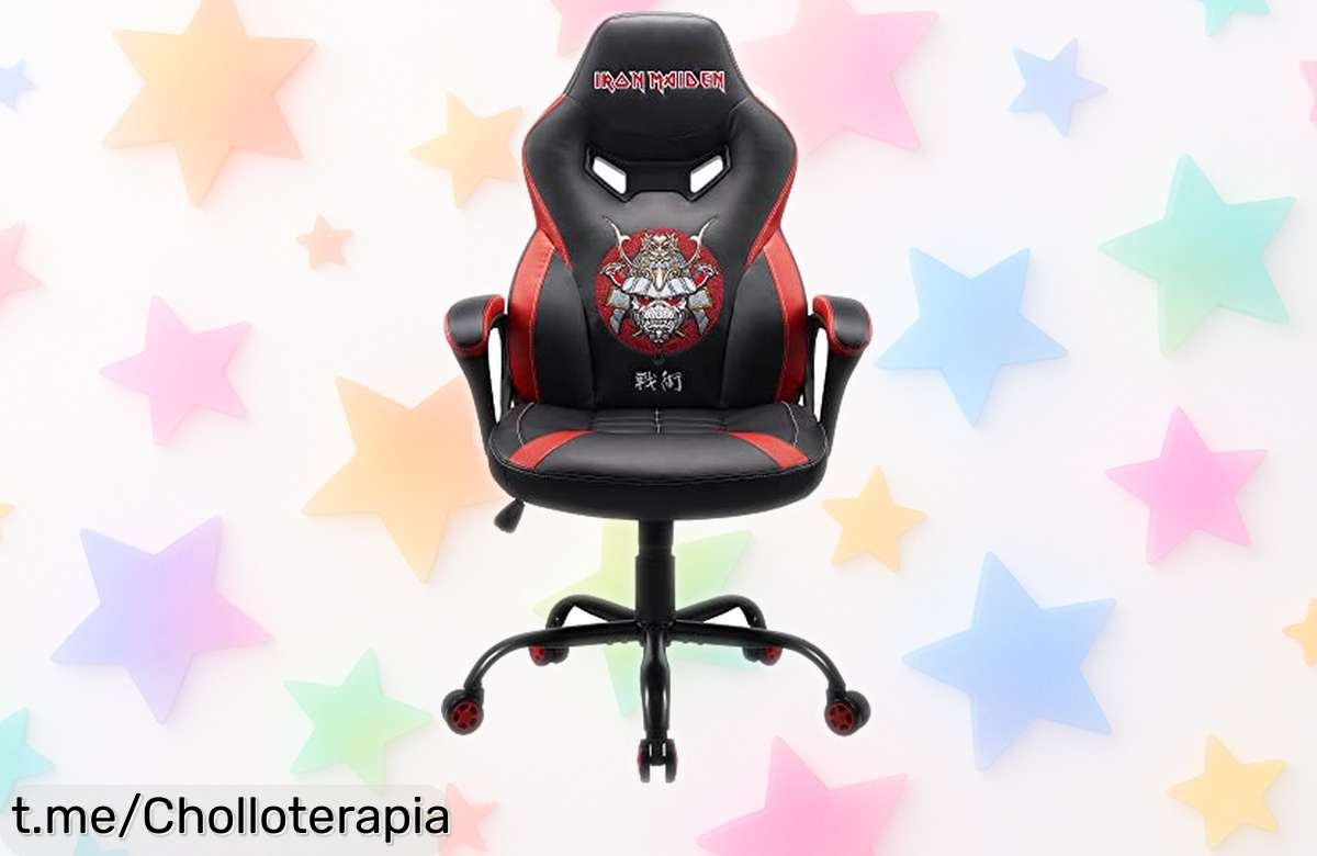 Silla gaming Subsonic Iron Maiden, tu nueva aliada para partidas épicas a precio rebajado: ¡no dejes escapar este chollazo y cuida tu espalda mientras dominas el juego!