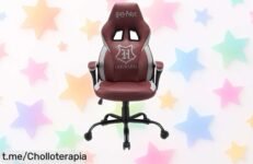 Silla gaming roja Harry Potter diseño exclusivo, ajuste profesional. ¡Rebaja increíble para que tus partidas tengan todo el flow! Aprovecha esta oferta limitada y dale estilo a tu setup ya mismo.