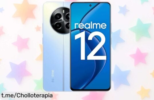 Smartphone Realme con pantalla gigante y 8GB de RAM a precio rebajado, ¡un chollazo que vuela! No te lo pierdas, siente la emoción de tenerlo hoy mismo.