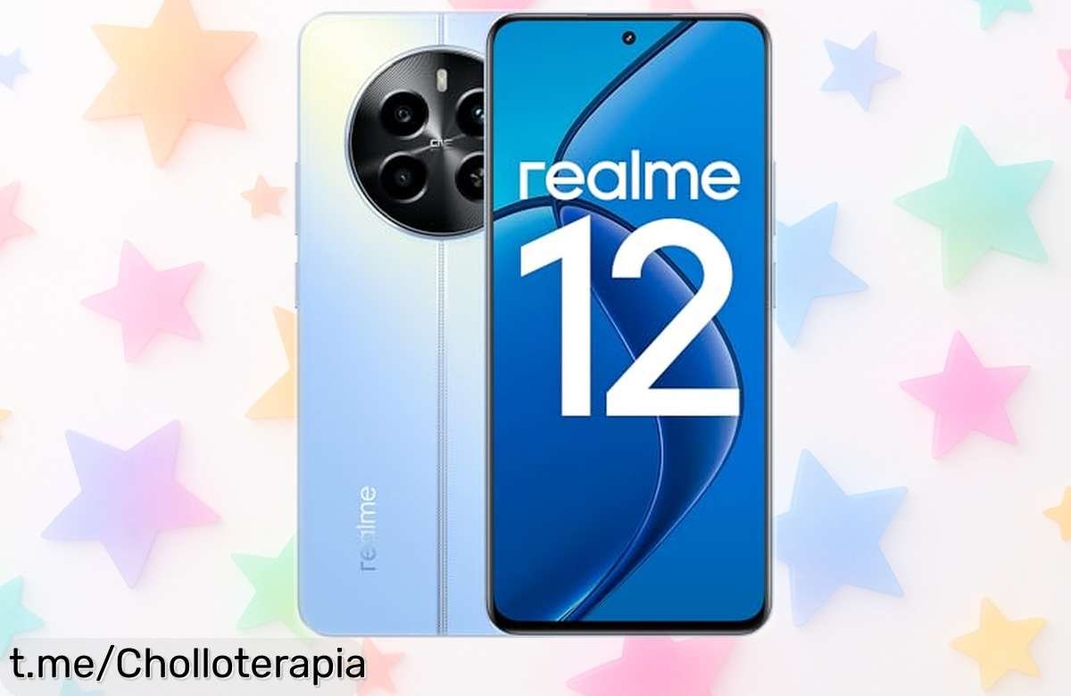 Smartphone Realme con pantalla gigante y 8GB de RAM a precio rebajado, ¡un chollazo que vuela! No te lo pierdas, siente la emoción de tenerlo hoy mismo.
