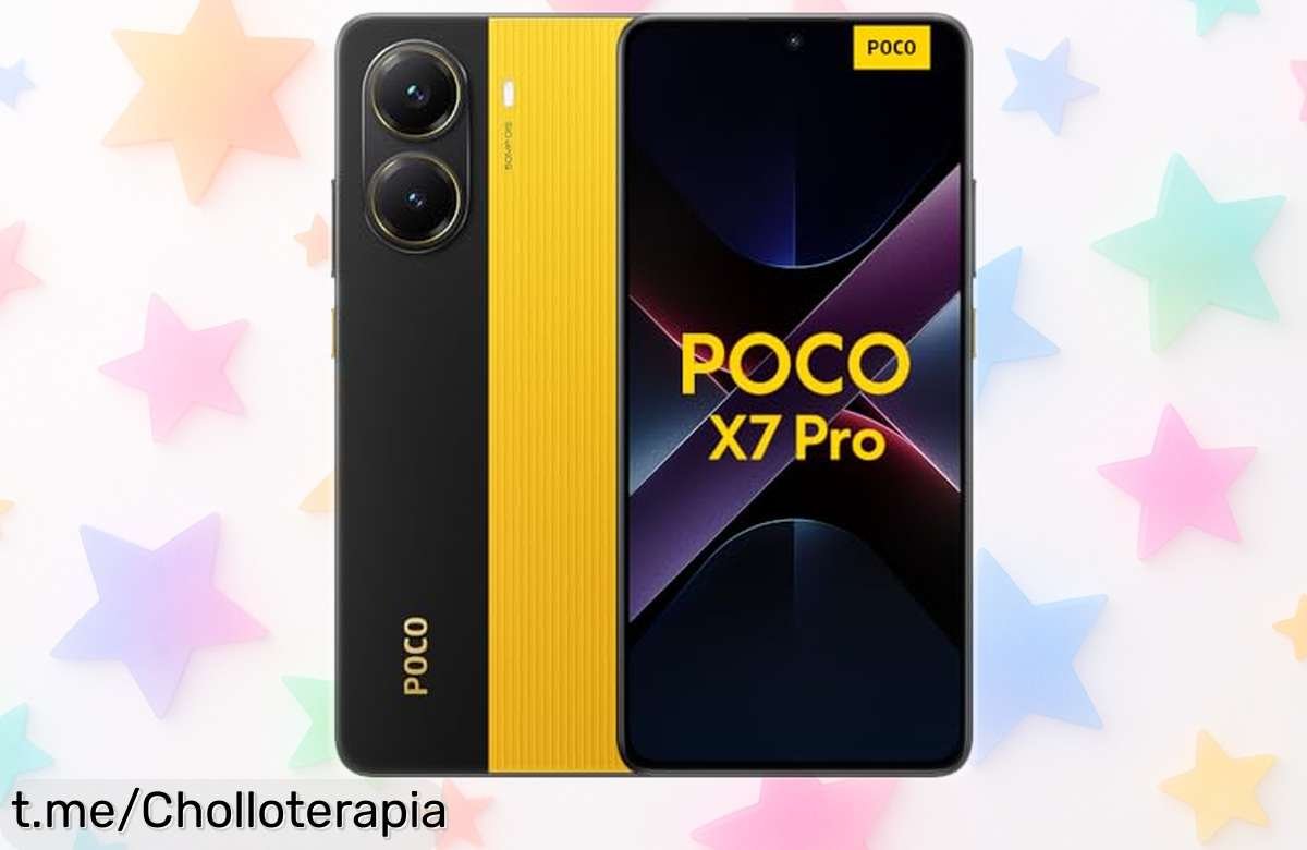 Smartphone Xiaomi Poco X7 Pro con batería de 6000 mAh y cámara de 50 MP, ahora a precio rebajado que no se repetirá. ¡No te quedes sin el tuyo y vive cada momento al máximo!