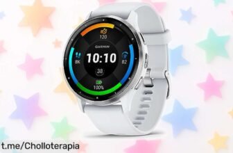 Smartwatch Garmin Venu 3 con pantalla AMOLED y GPS, funciones increíbles para tu salud ¡Precio rebajado que no durará! No dejes escapar esta oportunidad de estar activo y conectado.