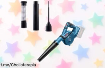Soplador a batería Bosch, potente y versátil, a un precio rebajado que vuela: ¡no te pierdas este super chollo para dejar todo impecable de forma rápida y fácil!
