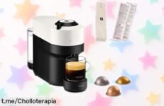 Sorprende a tus mañanas con la máquina de café KRUPS Nespresso Vertuo Pop, ahora a precio rebajado ¡No te quedes sin el chollazo que hará vibrar tu cocina!