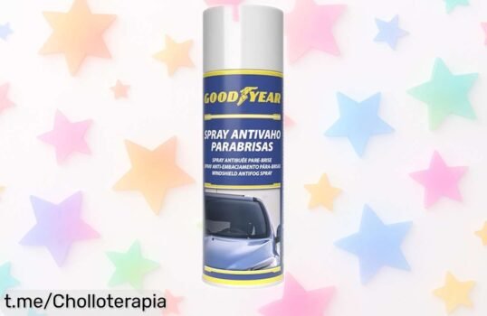 Spray antivaho Goodyear para parabrisas, despeja tu visión en segundos y ahora con un precio de ganga ¡No te quedes sin el tuyo, corre que vuelan!