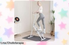 Stepper para fitness con pantalla LCD y manubrios: ¡Descuento brutal en un super chollo! Aprovecha la oportunidad de ponerte en forma rápida antes de que se agote.