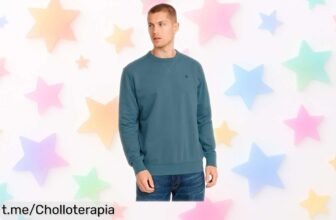 Sudadera GSTAR con diseño moderno y bordado exclusivo a precio rebajado, aprovecha este super chollo limitado y suma estilo único a tu armario ¡Consíguela antes de que desaparezca!