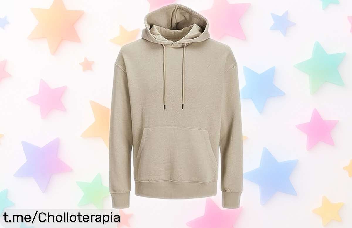Sudadera Jack & Jones con algodón premium a precio loco: caída de precio increíble, ¡quedará genial y te hará sentir único! No pierdas esta oportunidad limitada.